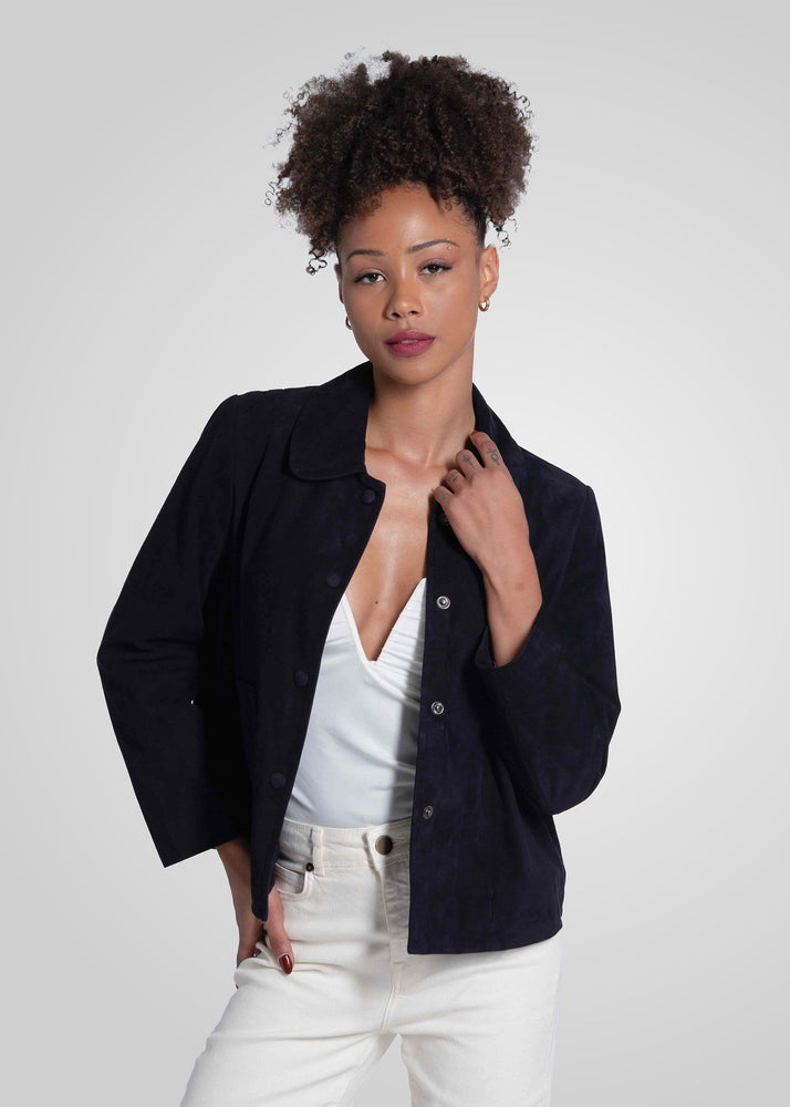 MARLEY- COMFORT FIT SUEDE JACKET