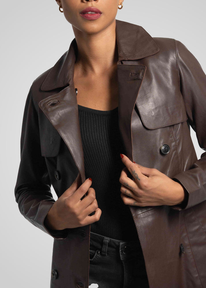 DARCY - THREE QUARTER TRENCH COAT