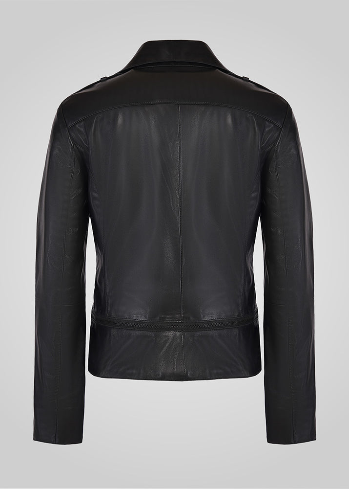 AUGUSTINE - ADJUSTABLE LEATHER BIKER