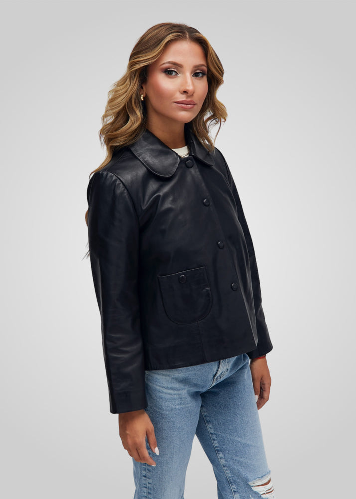 MARLEY - COMFORT FIT LEATHER JACKET