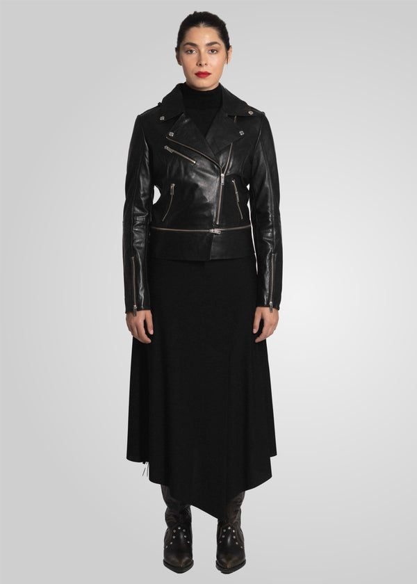 AUGUSTINE - ADJUSTABLE LEATHER BIKER