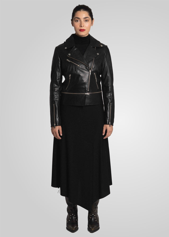 AUGUSTINE - ADJUSTABLE LEATHER BIKER