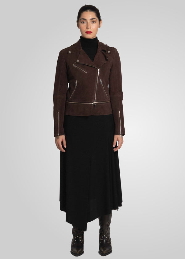 AUGUSTINE - ADJUSTABLE SUEDE BIKER