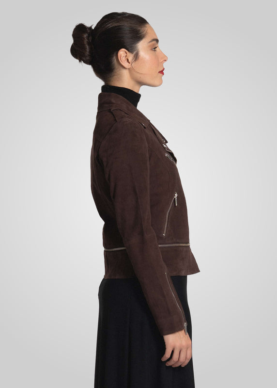 AUGUSTINE - ADJUSTABLE SUEDE BIKER