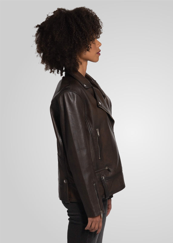 HARPER -  OVERSIZED BOYFRIEND JACKET