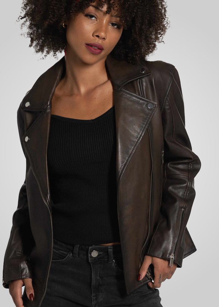 HARPER -  OVERSIZED BOYFRIEND JACKET