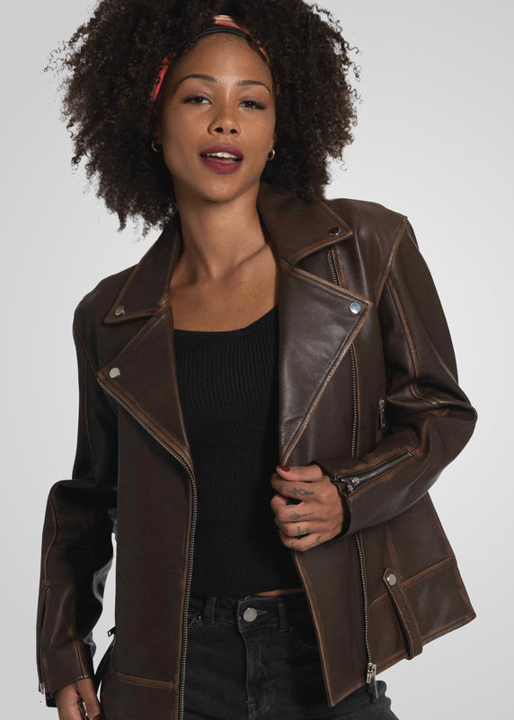 HARPER -  OVERSIZED BOYFRIEND JACKET