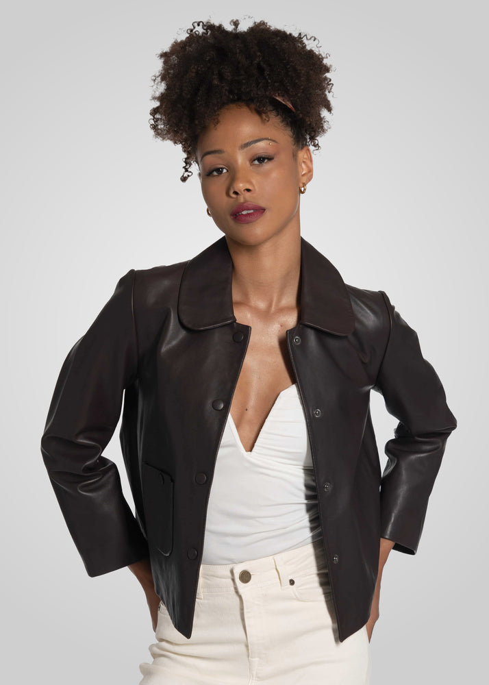 MARLEY - COMFORT FIT LEATHER JACKET