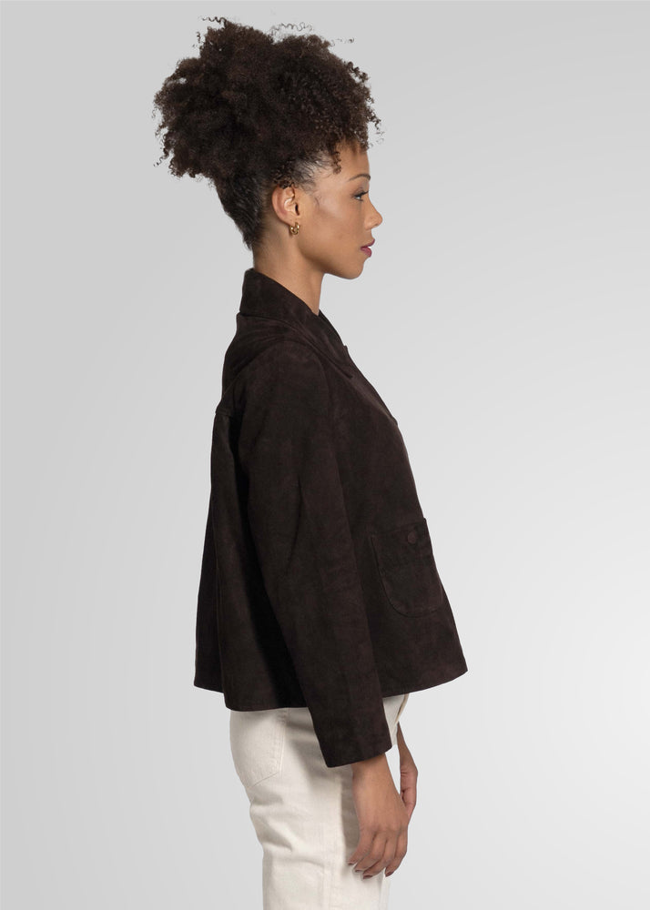 MARLEY- COMFORT FIT SUEDE JACKET