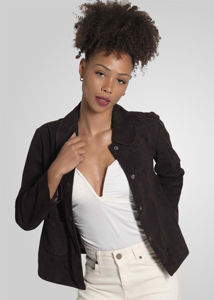 MARLEY- COMFORT FIT SUEDE JACKET