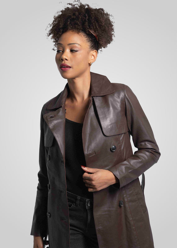 DARCY - THREE QUARTER TRENCH COAT