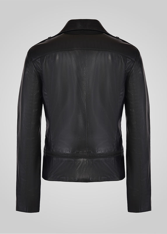 AUGUSTINE - ADJUSTABLE LEATHER BIKER
