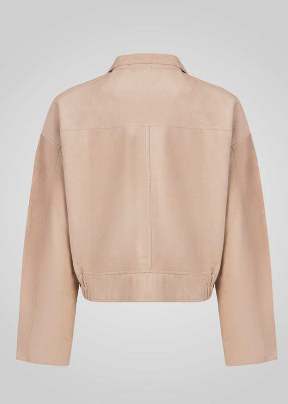 RAMONA - CROPPED SUEDE JACKET
