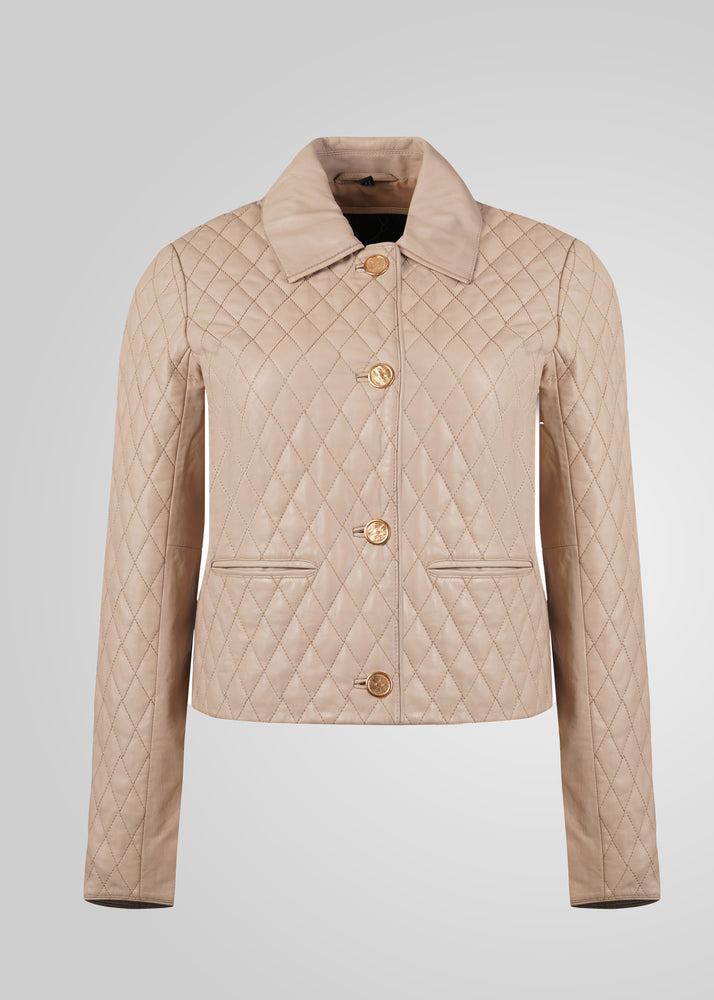AKILA - QUILTED LEATHER JACKET