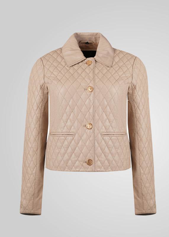 AKILA - QUILTED LEATHER JACKET
