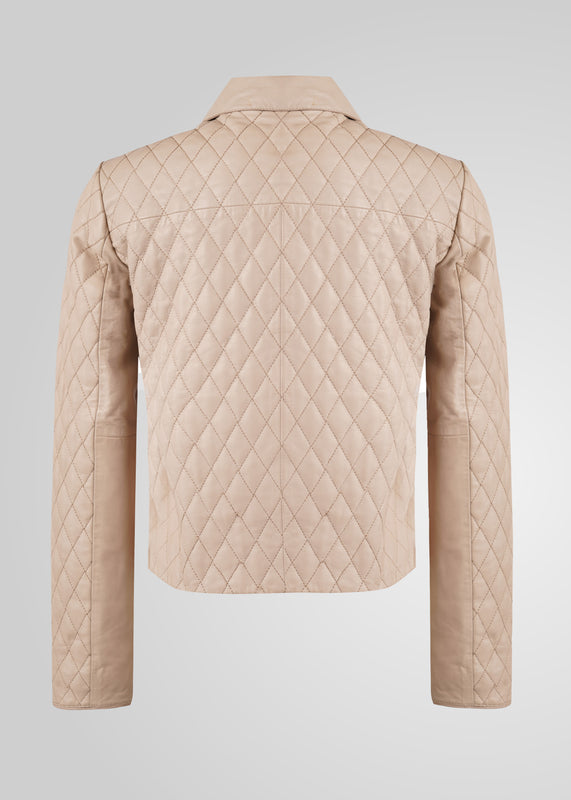 AKILA - QUILTED LEATHER JACKET