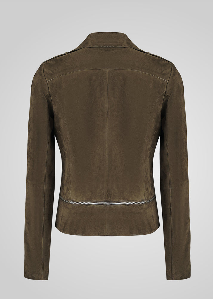 AUGUSTINE - ADJUSTABLE SUEDE BIKER