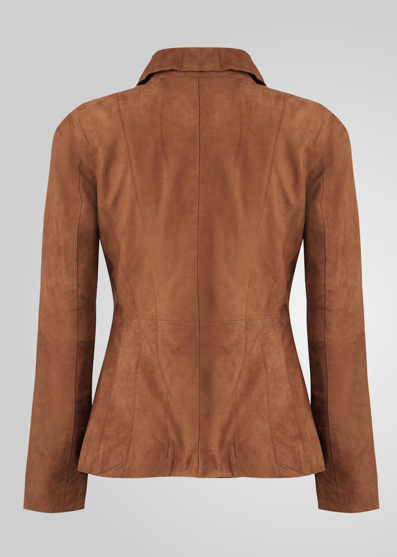 ANISSA - TAILORED SUEDE BLAZER