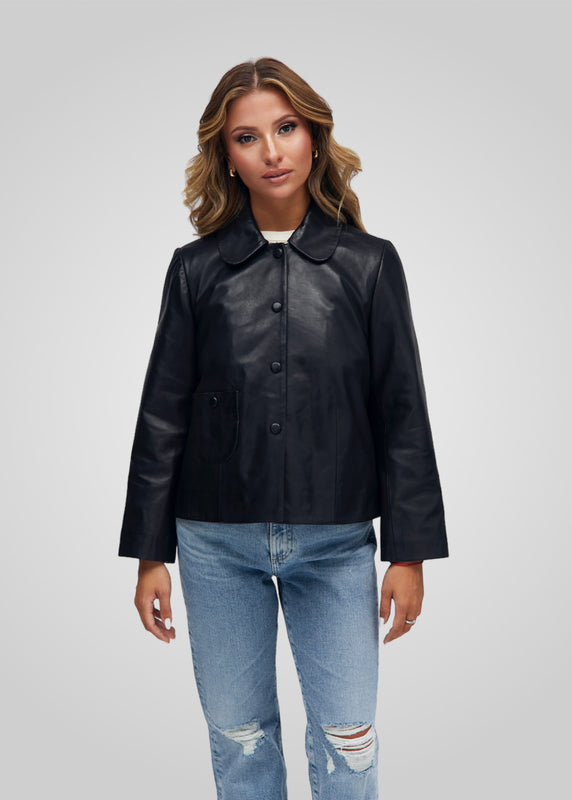 MARLEY - COMFORT FIT LEATHER JACKET