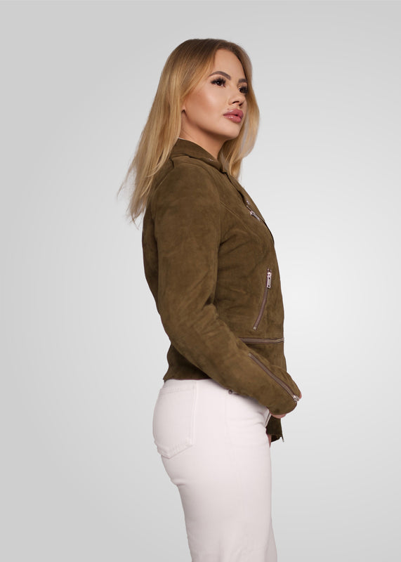 AUGUSTINE - ADJUSTABLE SUEDE BIKER