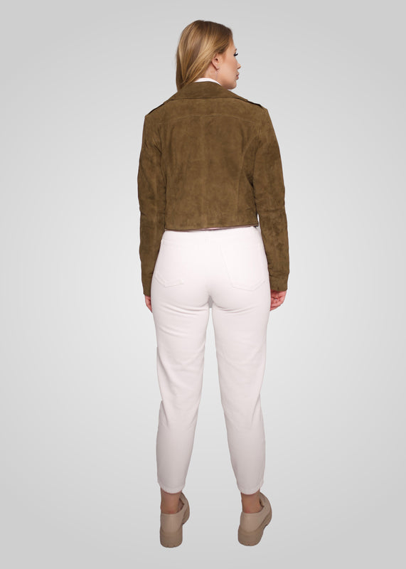 AUGUSTINE - ADJUSTABLE SUEDE BIKER